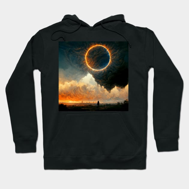 Epic solar eclipse Hoodie by SJG-digital